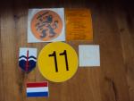 sticker set voor de landrover